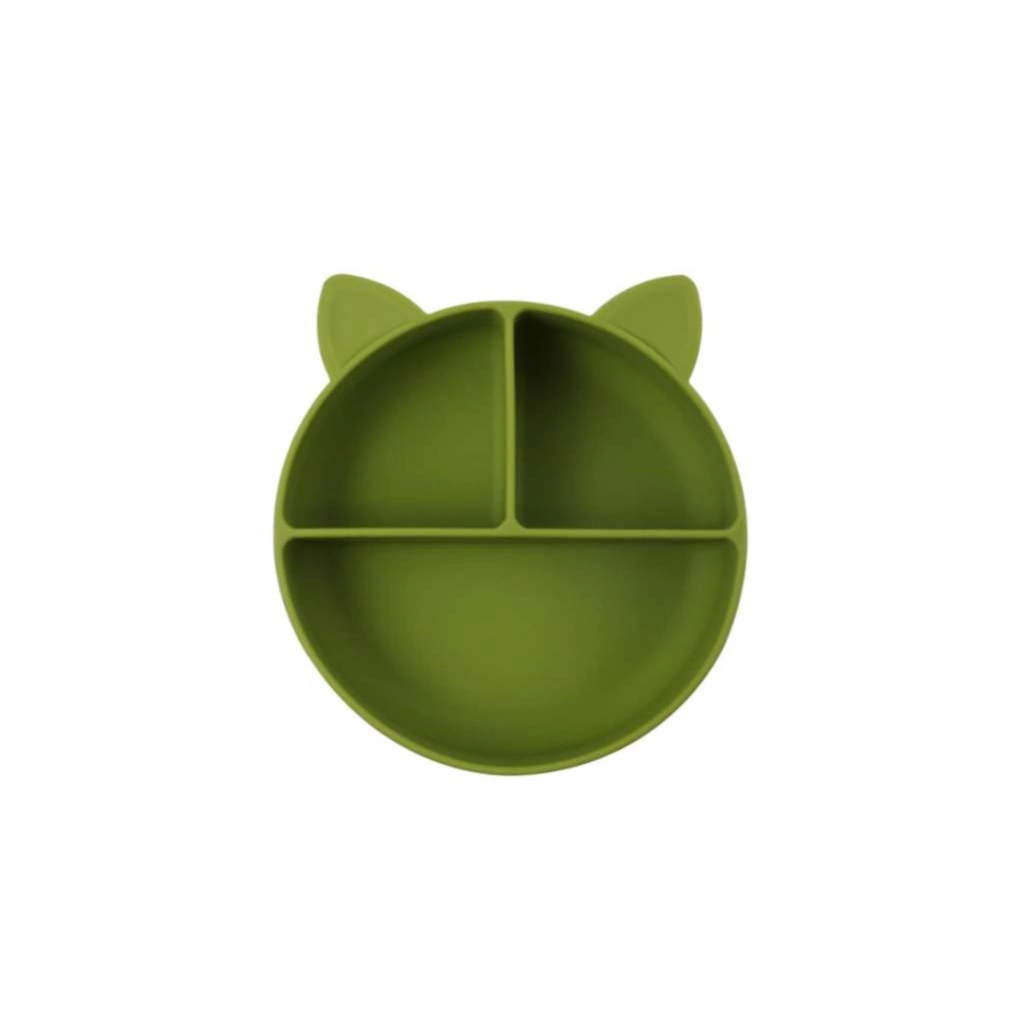 Kelly The Cat – Πιάτο με Χωρίσματα Πράσσινο