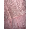 Παιδικό φορεματάκι ροζ με αποσπώμενο λουλούδι - 3