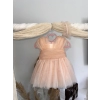 Φόρεμα παιδικό “Thalia” Σομόν - 2