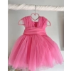 Φόρεμα παιδικό “Thalia”  Φούξια - 3