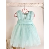 Φόρεμα βρεφικό “Thalia” Aqua - 1