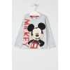 Μπλούζα μακρύ μανίκι Mickey Mouse Grey