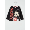 Μπλούζα μακρύ μανίκι Mickey Mouse Black