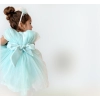 Φόρεμα παιδικό “Thalia” Aqua - 4