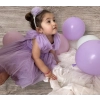 Φόρεμα παιδικό “Thalia” Μώβ - 4