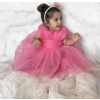Φόρεμα παιδικό “Thalia”  Φούξια - 7