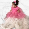 Φόρεμα βρεφικό “Thalia” φούξια - 7