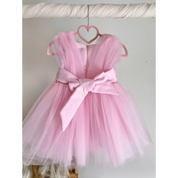 Φόρεμα παιδικό “Thalia” Κουφετί - 2
