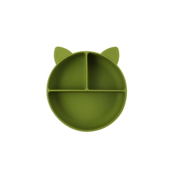 Kelly The Cat – Πιάτο με Χωρίσματα Πράσσινο - 1