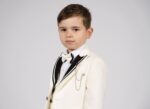 Παιδικό luxury κοστούμι κρέμ ''William''
