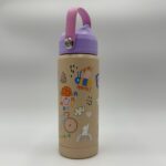 Happy Life- Kids Thermos 530ml – Shades of Pink - Image 3