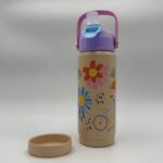 Happy Life- Kids Thermos 530ml – Shades of Pink - Image 7