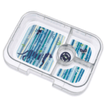 Yumbox Panino Φαγητοδοχείο με 4 χωρίσματα – Τιρκουάζ – Πάνθηρας - Image 3