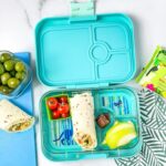 Yumbox Panino Φαγητοδοχείο με 4 χωρίσματα – Τιρκουάζ – Πάνθηρας - Image 4