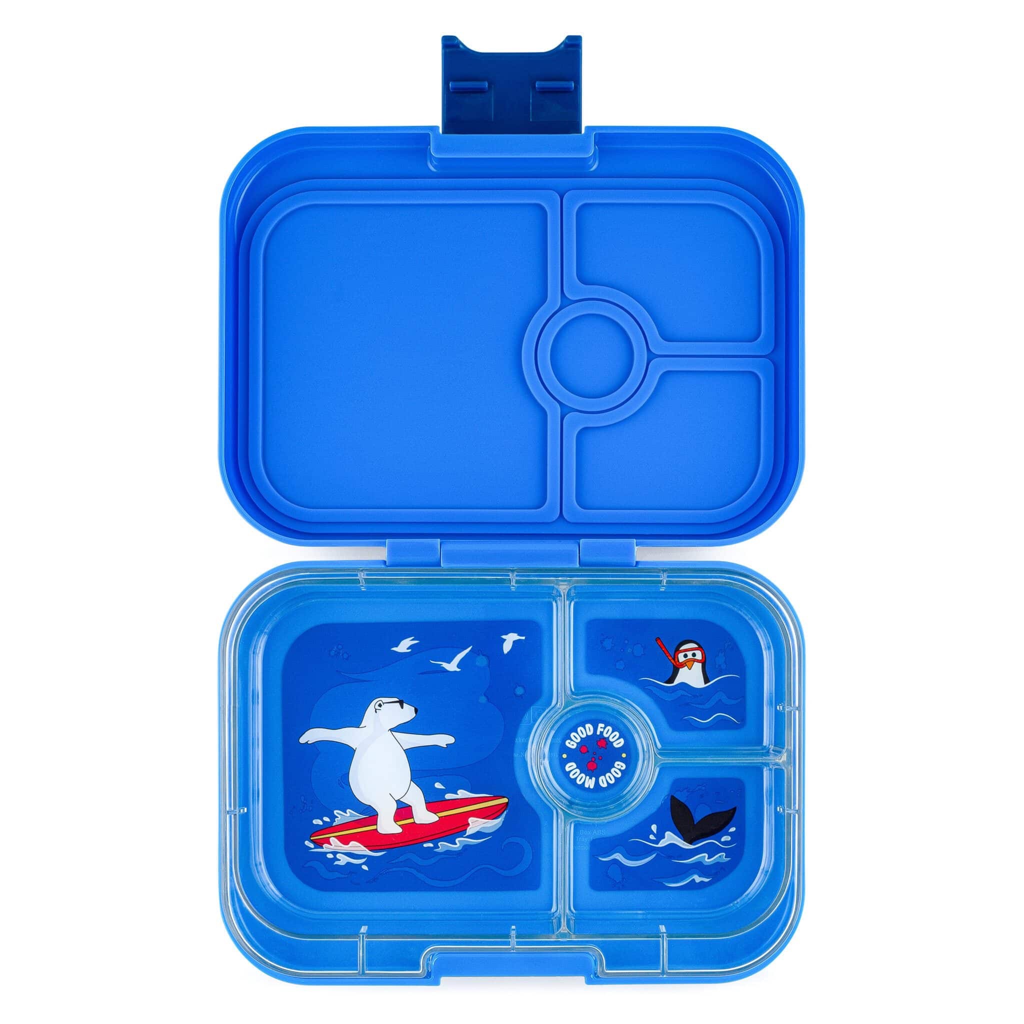 img_5770-2 YUMBOX PANINO ΦΑΓΗΤΟΔΟΧΕΊΟ ΜΕ 4 ΧΩΡΊΣΜΑΤΑ – ΜΠΛΕ – ΑΡΚΟΎΔΑ - Image 1