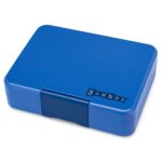 Φαγητοδοχειο Yumbox SNACK με 3 χωρισματα – SURF BLUE / SHARK TRAY - Image 4