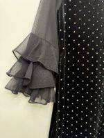 Βελούδινο φόρεμα full on strass Chief - Image 3