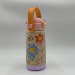 Happy Life- Kids Thermos 420ml – Shades of Pink - Image 9