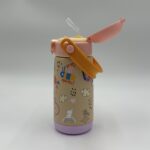Happy Life- Kids Thermos 420ml – Shades of Pink - Image 11