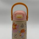 Happy Life- Kids Thermos 420ml – Shades of Pink - Image 12
