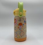 Happy Life- Kids Thermos 420ml – Shades of Yellow - Image 6