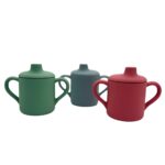 Sippy Cup II -Mint- Εκπαιδευτικό ποτηράκι σιλικόνης με στεγανό καπάκι - Image 2