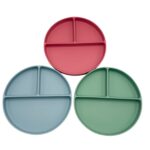 Classic Plate -Mint- Πιάτο σιλικόνης με βεντούζα και χωρίσματα - Image 2