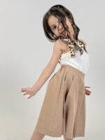 Skort βερμούδα camel Sarah Chole