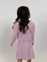 Παιδικό φόρεμα άλφα γραμμή baby pink Sarah Chole - Image 3
