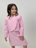 Παιδικό blazer baby pink με βάτες Sarah Chole - Image 2