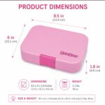 YUMBOX PANINO ΦΑΓΗΤΟΔΟΧΕΊΟ ΜΕ 4 ΧΩΡΊΣΜΑΤΑ – POWER PINK – ΚΎΚΝΟΣ - Image 5